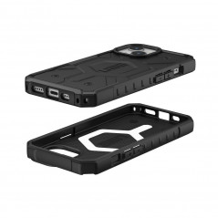 Apple iPhone 15 Hülle Urban Armor Gear Pathfinder Premium-Gehäuse  MagSAFE  Schwarz