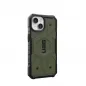 Apple iPhone 15 Hülle Urban Armor Gear Pathfinder Premium-Gehäuse  MagSAFE  Oliv