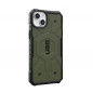 Apple iPhone 15 Plus Hülle Urban Armor Gear Pathfinder Premium-Gehäuse  MagSAFE  Oliv