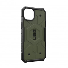 Apple iPhone 15 Plus Hülle Urban Armor Gear Pathfinder Premium-Gehäuse  MagSAFE  Oliv