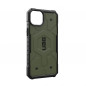 Apple iPhone 15 Plus Hülle Urban Armor Gear Pathfinder Premium-Gehäuse  MagSAFE  Oliv