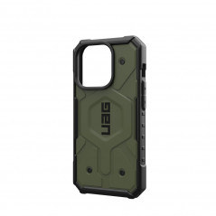 Apple iPhone 15 Pro Hülle Urban Armor Gear Pathfinder Premium-Gehäuse  MagSAFE  Oliv