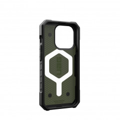 Apple iPhone 15 Pro Hülle Urban Armor Gear Pathfinder Premium-Gehäuse  MagSAFE  Oliv