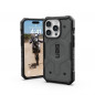 Apple iPhone 15 Pro Hülle Urban Armor Gear Pathfinder Premium-Gehäuse  MagSAFE  Silber