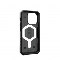 Apple iPhone 15 Pro Hülle Urban Armor Gear Pathfinder Premium-Gehäuse  MagSAFE  Silber