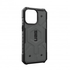 Apple iPhone 15 Pro Max Hülle Urban Armor Gear Pathfinder Premium-Gehäuse  MagSAFE  Silber