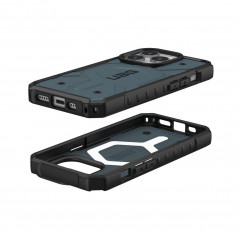 Apple iPhone 15 Pro Hülle Urban Armor Gear Pathfinder Premium-Gehäuse  MagSAFE  Wolkenblau