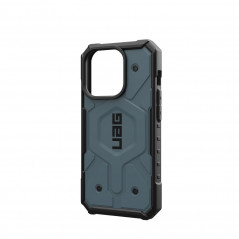 Apple iPhone 15 Pro Hülle Urban Armor Gear Pathfinder Premium-Gehäuse  MagSAFE  Wolkenblau