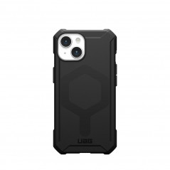 Apple iPhone 15 Hülle Urban Armor Gear Essential Premium-Gehäuse  MagSAFE  Schwarz