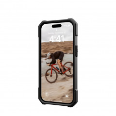 Apple iPhone 15 Hülle Urban Armor Gear Essential Premium-Gehäuse  MagSAFE  Schwarz