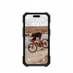 Apple iPhone 15 Hülle Urban Armor Gear Essential Premium-Gehäuse  MagSAFE  Schwarz