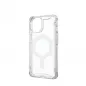Apple iPhone 15 Hülle Urban Armor Gear Plyo Premium-Gehäuse  MagSAFE  Eisweiß
