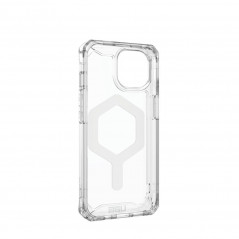 Apple iPhone 15 Hülle Urban Armor Gear Plyo Premium-Gehäuse  MagSAFE  Eisweiß