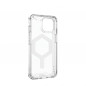 Apple iPhone 15 Hülle Urban Armor Gear Plyo Premium-Gehäuse  MagSAFE  Eisweiß
