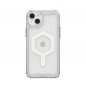 Apple iPhone 15 Plus Hülle Urban Armor Gear Plyo Premium-Gehäuse  MagSAFE  Eisweiß