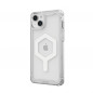 Apple iPhone 15 Plus Hülle Urban Armor Gear Plyo Premium-Gehäuse  MagSAFE  Eisweiß