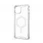 Apple iPhone 15 Plus Hülle Urban Armor Gear Plyo Premium-Gehäuse  MagSAFE  Eisweiß