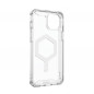 Apple iPhone 15 Plus Hülle Urban Armor Gear Plyo Premium-Gehäuse  MagSAFE  Eisweiß