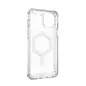 Apple iPhone 15 Plus Hülle Urban Armor Gear Plyo Premium-Gehäuse  MagSAFE  Eisweiß