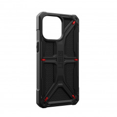 Apple iPhone 15 Pro Max Hülle Urban Armor Gear Monarch Premium-Gehäuse  MagSAFE   Kevlar Schwarz