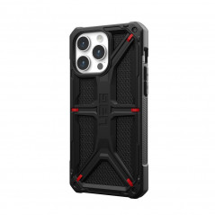 Apple iPhone 15 Pro Max Hülle Urban Armor Gear Monarch Premium-Gehäuse  MagSAFE   Kevlar Schwarz