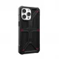 Apple iPhone 15 Pro Max Hülle Urban Armor Gear Monarch Premium-Gehäuse  MagSAFE   Kevlar Schwarz