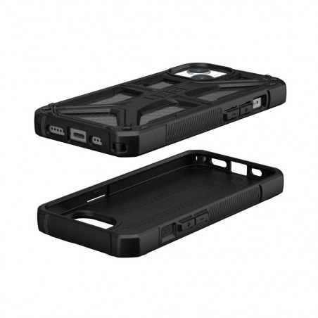 Apple iPhone 15 Hülle Urban Armor Gear Monarch Premium-Gehäuse  MagSAFE  Karbonfaser