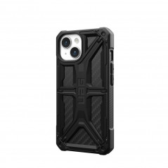 Apple iPhone 15 Hülle Urban Armor Gear Monarch Premium-Gehäuse  MagSAFE  Karbonfaser
