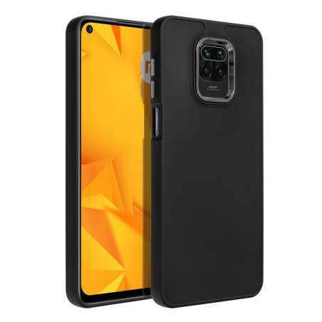 XIAOMI Redmi Note 9S Hülle FRAME Elegant  Schwarz
