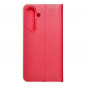 Samsung Galaxy S24 Book Handytaschen LUNA Book Gold Elegant  Rot
