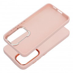 Samsung Galaxy S24 Hülle FRAME Elegant  Puderrosa