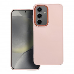 Samsung Galaxy S24 PLUS Hülle FRAME Elegant  Puderrosa