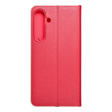 Samsung Galaxy S24 PLUS Book Handytaschen LUNA Book Gold Elegant  Rot