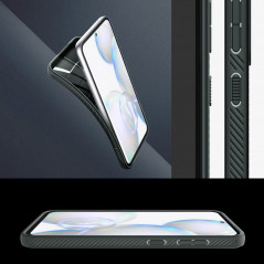 Samsung Galaxy S23 FE Hülle Spigen  Liquid Air Abgrundgrün