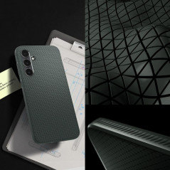 Samsung Galaxy S23 FE Hülle Spigen  Liquid Air Abgrundgrün