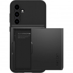 Samsung Galaxy S23 FE Hülle Spigen Slim Armor CS Schwarz