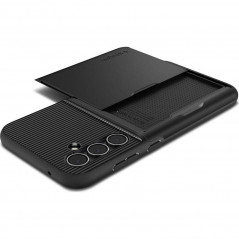 Samsung Galaxy S23 FE Hülle Spigen Slim Armor CS Schwarz