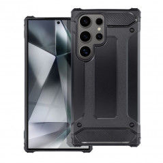 Samsung Galaxy S24 ULTRA Gehärtete Abdeckung Armor Schwarz
