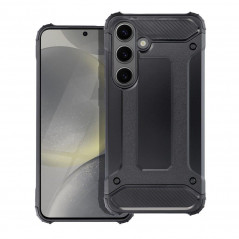 Samsung Galaxy S24 Gehärtete Abdeckung Armor Schwarz