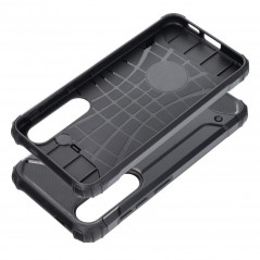 Samsung Galaxy S24 Gehärtete Abdeckung Armor Schwarz