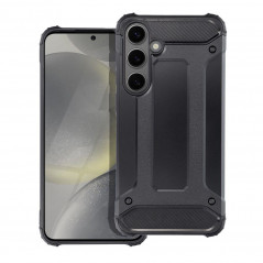 Samsung Galaxy S24 PLUS Gehärtete Abdeckung Armor Schwarz