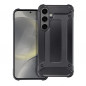 Samsung Galaxy S24 PLUS Gehärtete Abdeckung Armor Schwarz