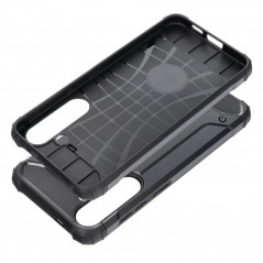 Samsung Galaxy S24 PLUS Gehärtete Abdeckung Armor Schwarz