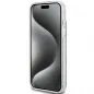 Apple iPhone 15 Plus Hülle Guess 4G Gold Stripe Elegant  Braun