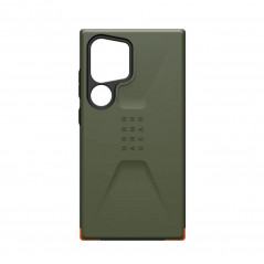 Samsung Galaxy S24 ULTRA Hülle Urban Armor Gear Civilian Premium-Gehäuse  MagSAFE  Oliv