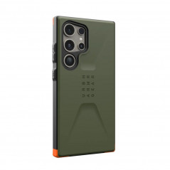 Samsung Galaxy S24 ULTRA Hülle Urban Armor Gear Civilian Premium-Gehäuse  MagSAFE  Oliv