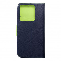 XIAOMI Redmi Note 13 Pro 5G Book Handytaschen Fancy Book Marine / Limette