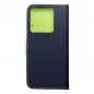 XIAOMI Redmi Note 13 Pro 5G Book Handytaschen Fancy Book Marine / Limette