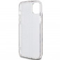 Apple iPhone 15 Hülle Guess 4G Gold Stripe Elegant  Braun