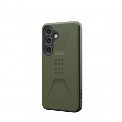 Samsung Galaxy S24 Hülle Urban Armor Gear Civilian Premium-Gehäuse  MagSAFE  Oliv